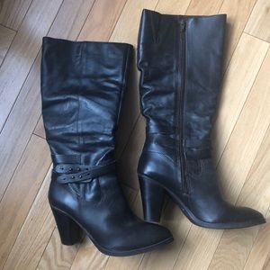 COCONUTS LEATHER UPPER BOOTS